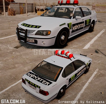 Полиция Monster Energy